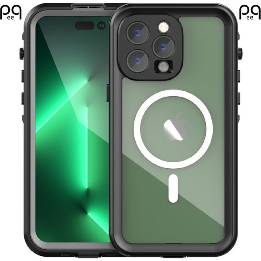 Peeq Apple Iphone 14 Pro Max Waterproof Kılıf Red Pepper Magneticsafe Su Geçirmez Kılıf - Siyah Cep Telefonu Kılıfı Fiyatı