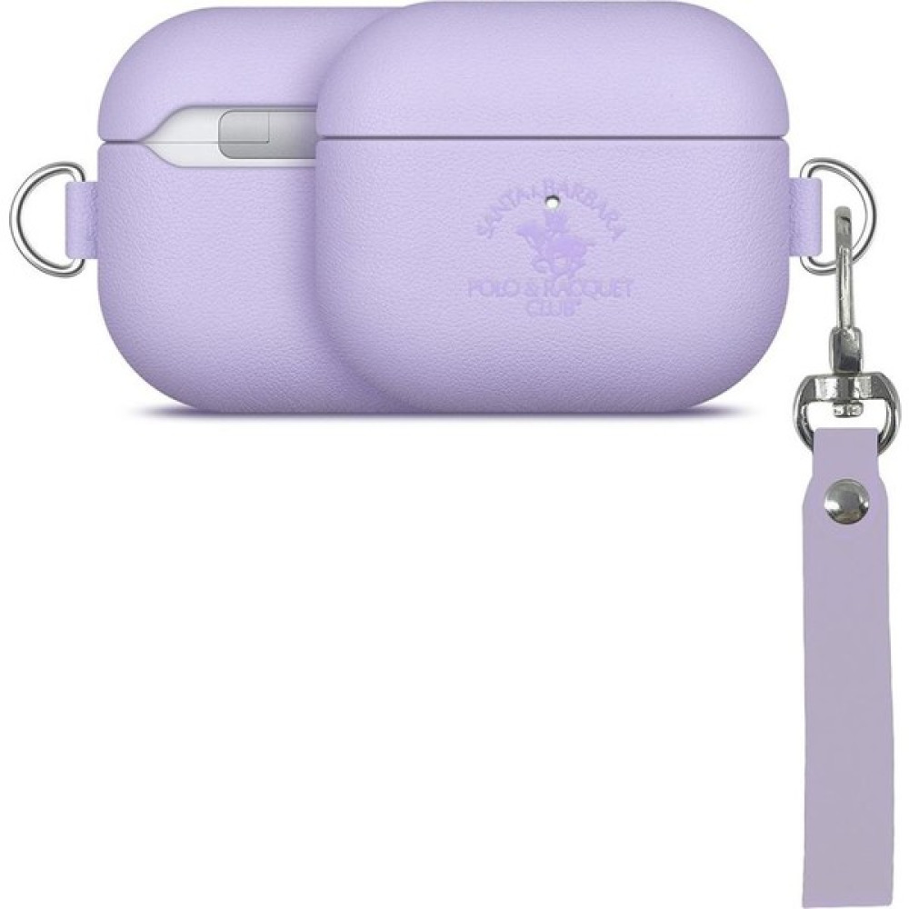 Peeq Santa Barbara Polo Racquet Club Airpods 3 (3.nesil) Orwell Kılıf - Kahverengi - Mor Cep Telefonu Aksesuarı Fiyatı