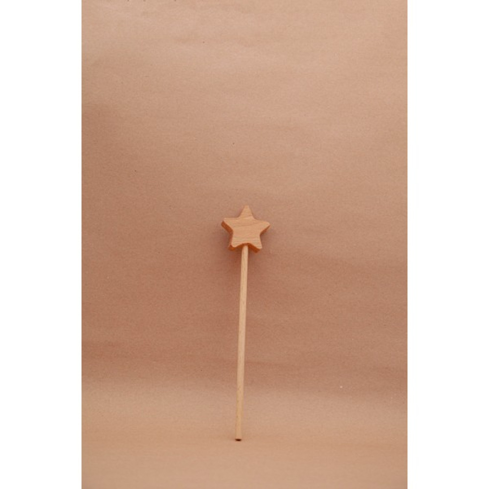 Peg Dolls Pegdolls Peg Magıc Wand Yıldız Asa (Yıldız Değnek) - Naturel Ahşap Bebek Oyuncakları Fiyatı