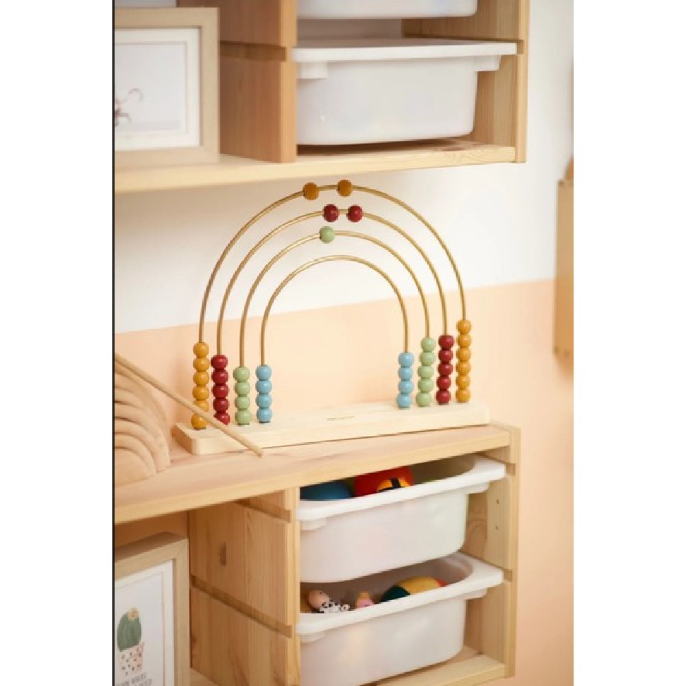 Peg Dolls Pegdolls Raınbow Abacus (Pirinç Gökkuşağı Abaküs Montessori) Bebek Oyuncakları Fiyatı