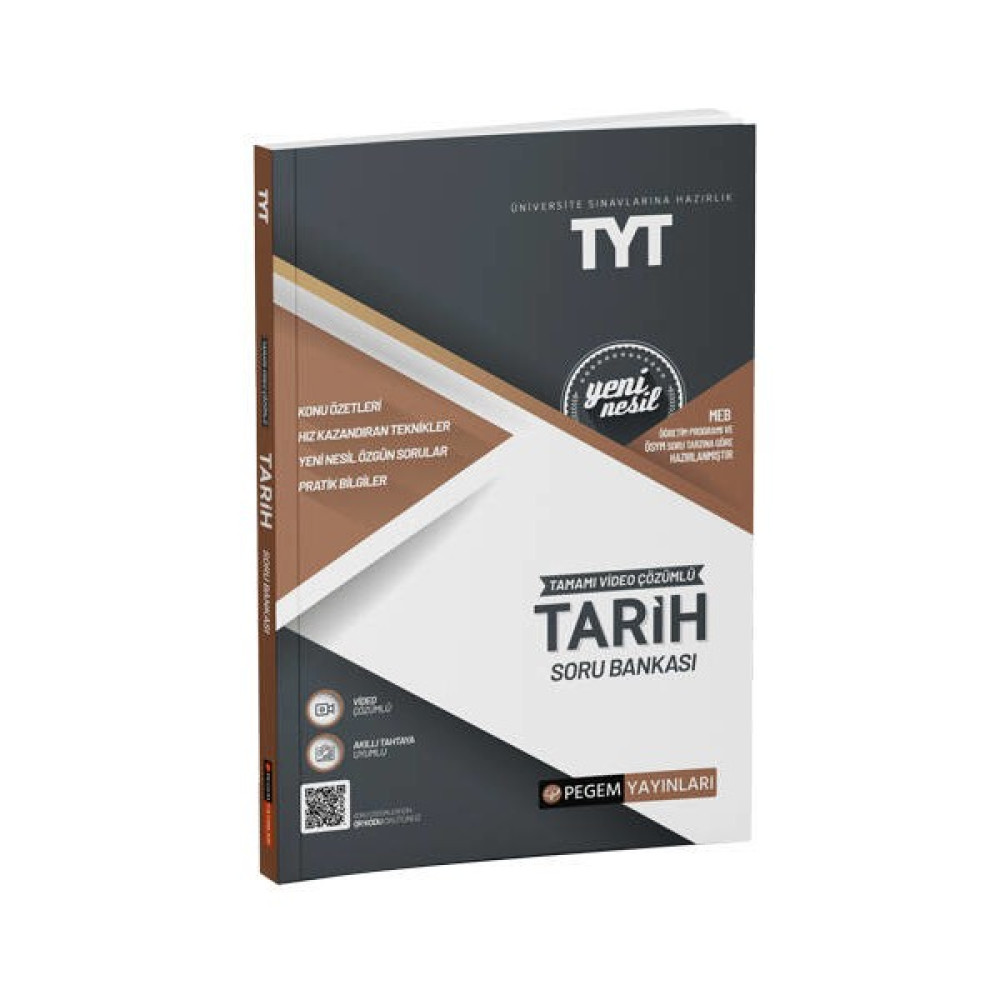 Pegem Akademi TYT Tarih Soru Bankası Temel Yeterlilik Testi (TYT) Fiyatı