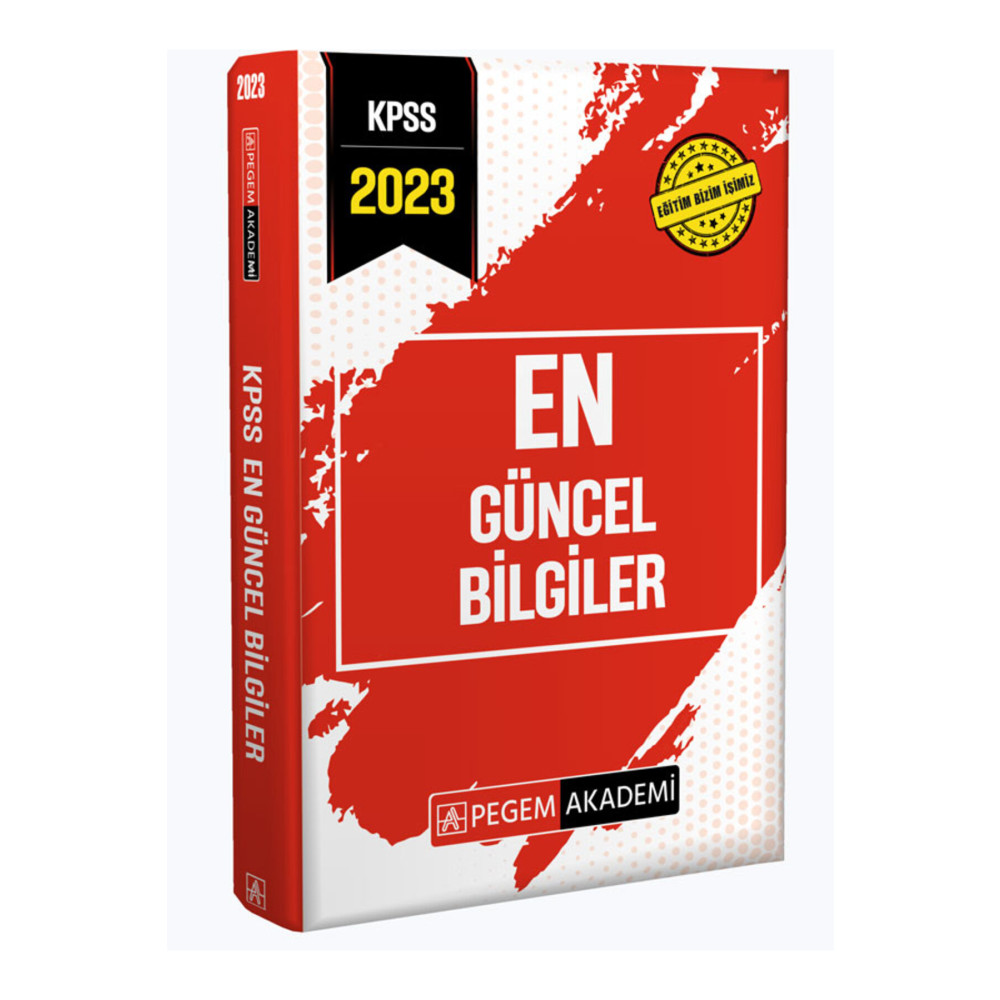 Pegem Akademi Yayıncılık 2023 Kpss En Güncel Bilgiler Ders Sınav Kitapları Fiyatı