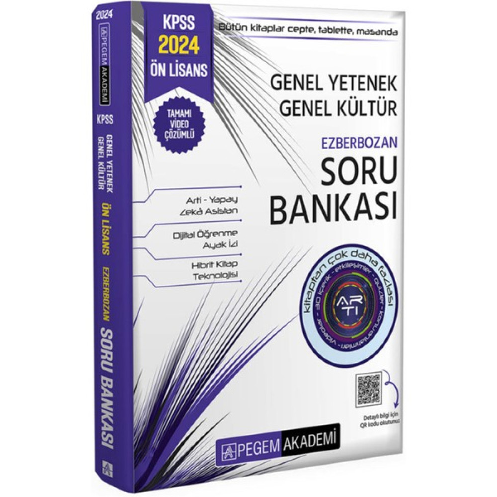 Pegem Akademi Yayıncılık 2024 Güncel Kpss Gygk Ön Lisans Ezberbozan Soru Bankası KPSS Fiyatı