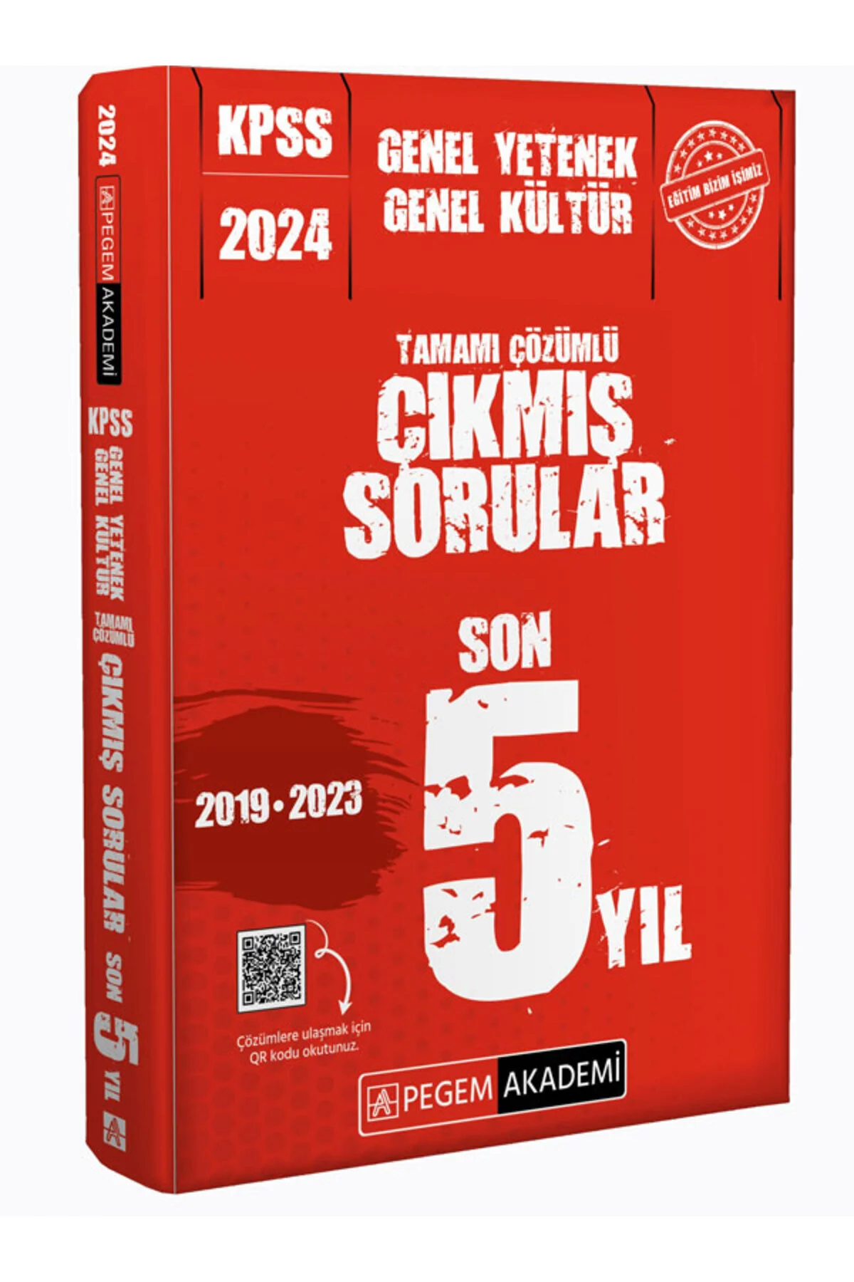 Pegem Akademi Yayıncılık 2024 KPSS Genel Yetenek Genel Kültür Çıkmış Sorular Son 5 Sınav Ders Sınav Kitapları Fiyatı