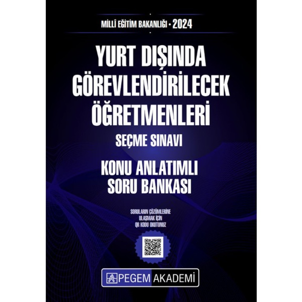 Pegem Akademi Yayıncılık Pegem Akademi 2024 MEB Yurt Dışında Görevlendirilecek Öğretmenleri Seçme Sınavı Görevde Yükselme Sınavları Kitapları Fiyatı