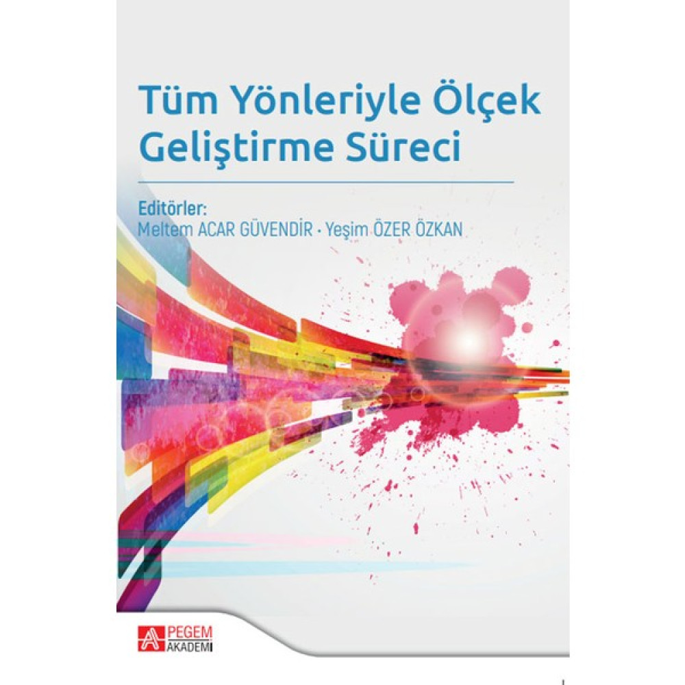 Pegem Akademi Yayıncılık Tüm Yönleriyle Ölçek Geliştirme Süreci Kaynak Kitapları Fiyatı