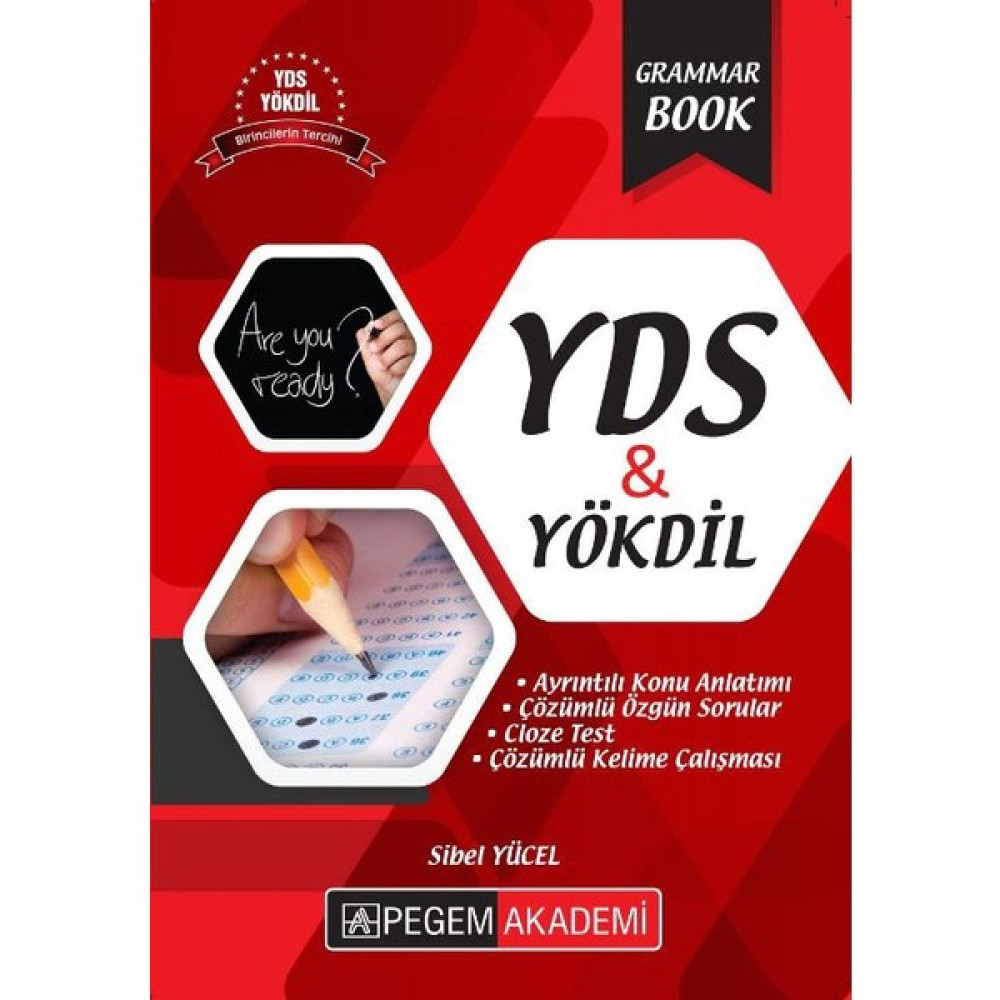 Pegem Akademi YDS YÖKDİL Grammar Book YDS Fiyatı