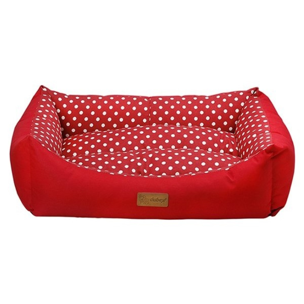 Peggy Dubex Tarte Dikdörtgen Yatak VR01 KIRMIZI(S)38X50X19H cm - Kırmızı - 38 x 50 x 19 cm Evcil Hayvan Ürünleri Fiyatı