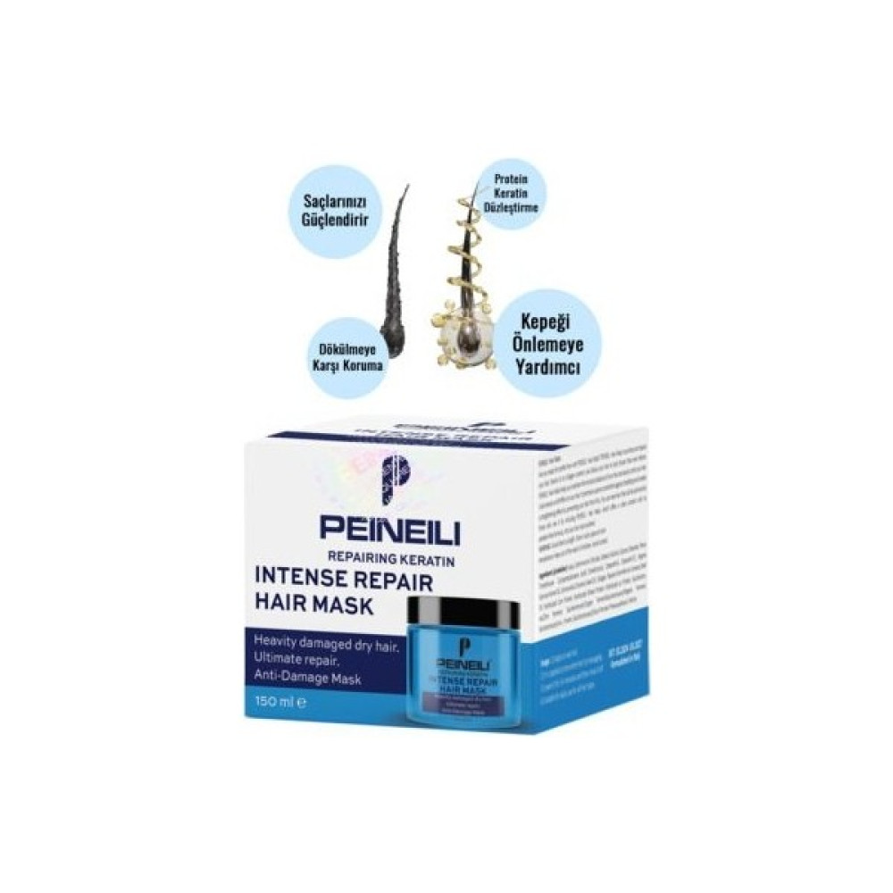 Peineili Kuru ve Hasarlı Saçlar İçin Nemlendirici Parlaklık Sağlayan Saç Maskesi 150 ml Oto Boyaları Fiyatı