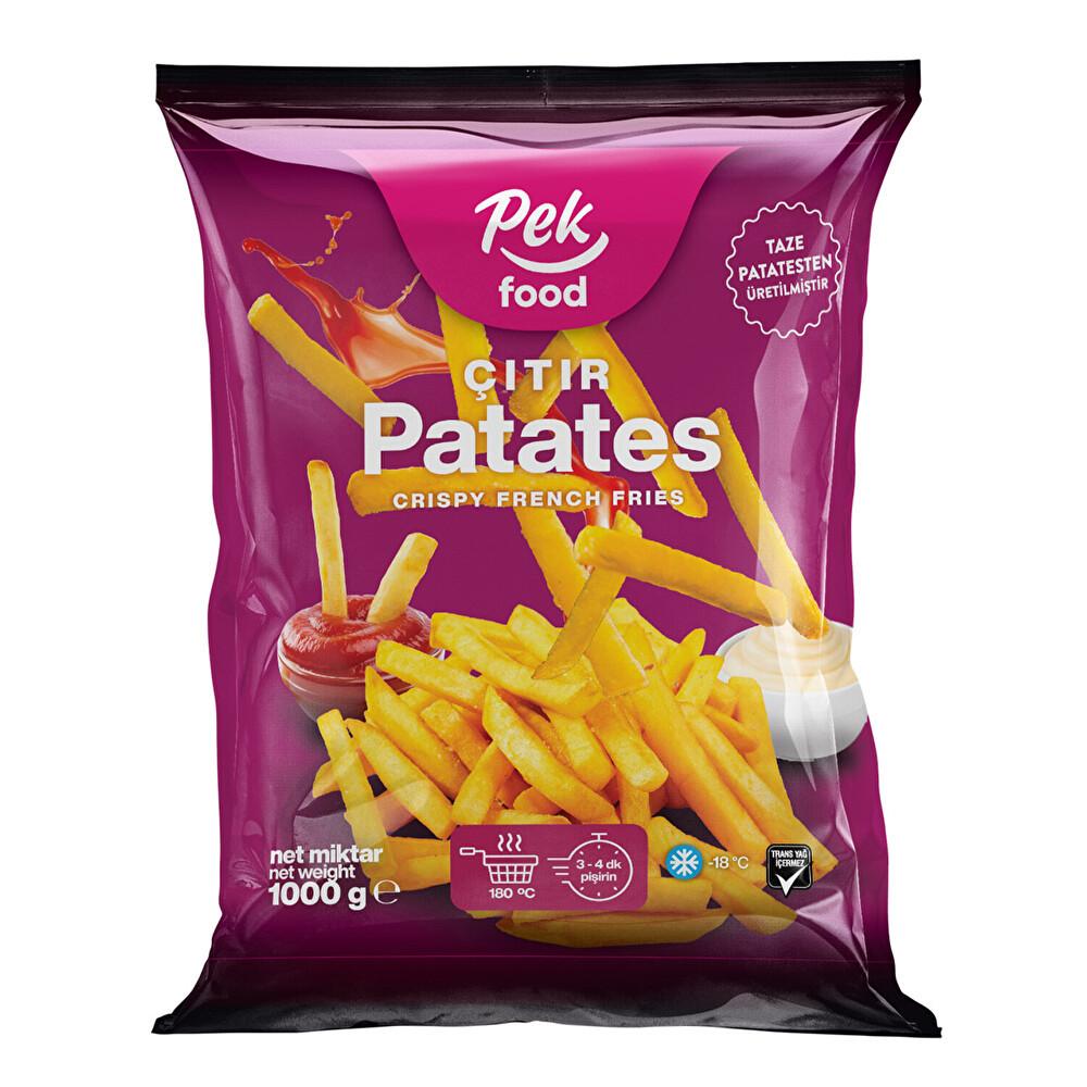 Pek Çıtır Patates 1000 Gr Dondurulmuş Gıda Fiyatı