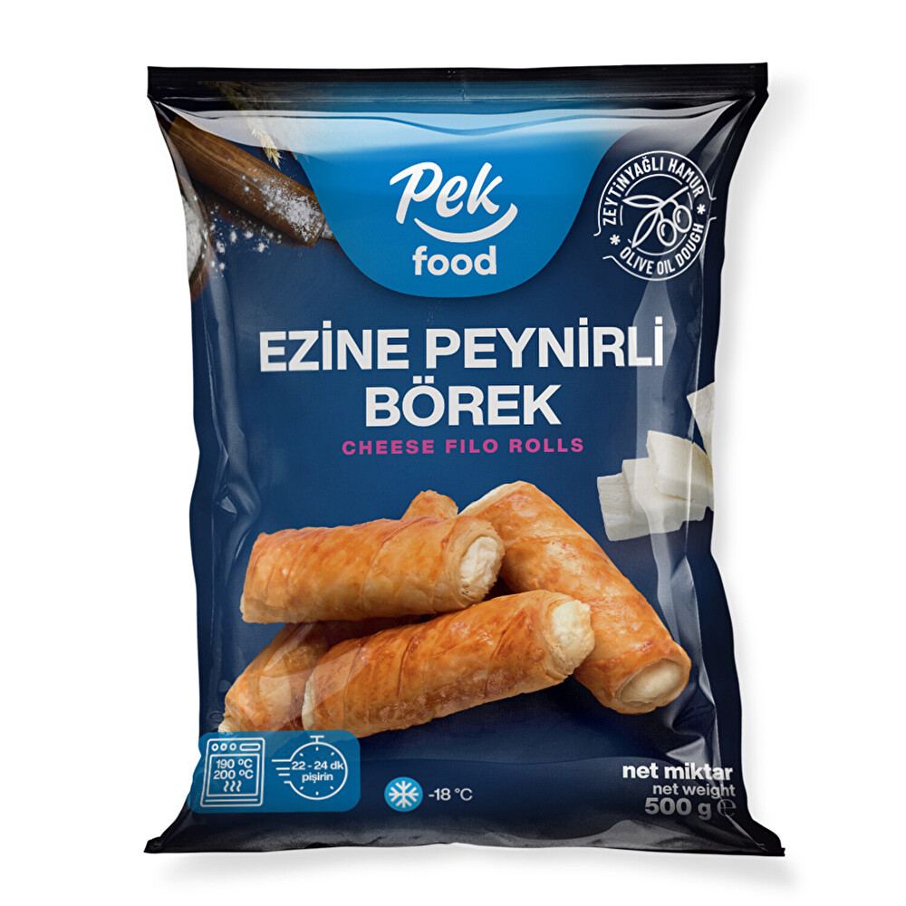 Pek Ezine Peynirli Rulo Börek 500 Gr Dondurulmuş Gıda Fiyatı