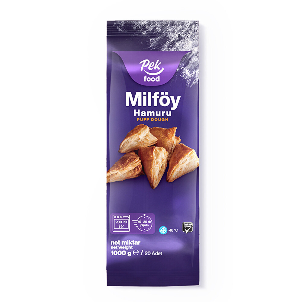 Pek Food Milföy 1000 Gr Dondurulmuş Gıda Fiyatı