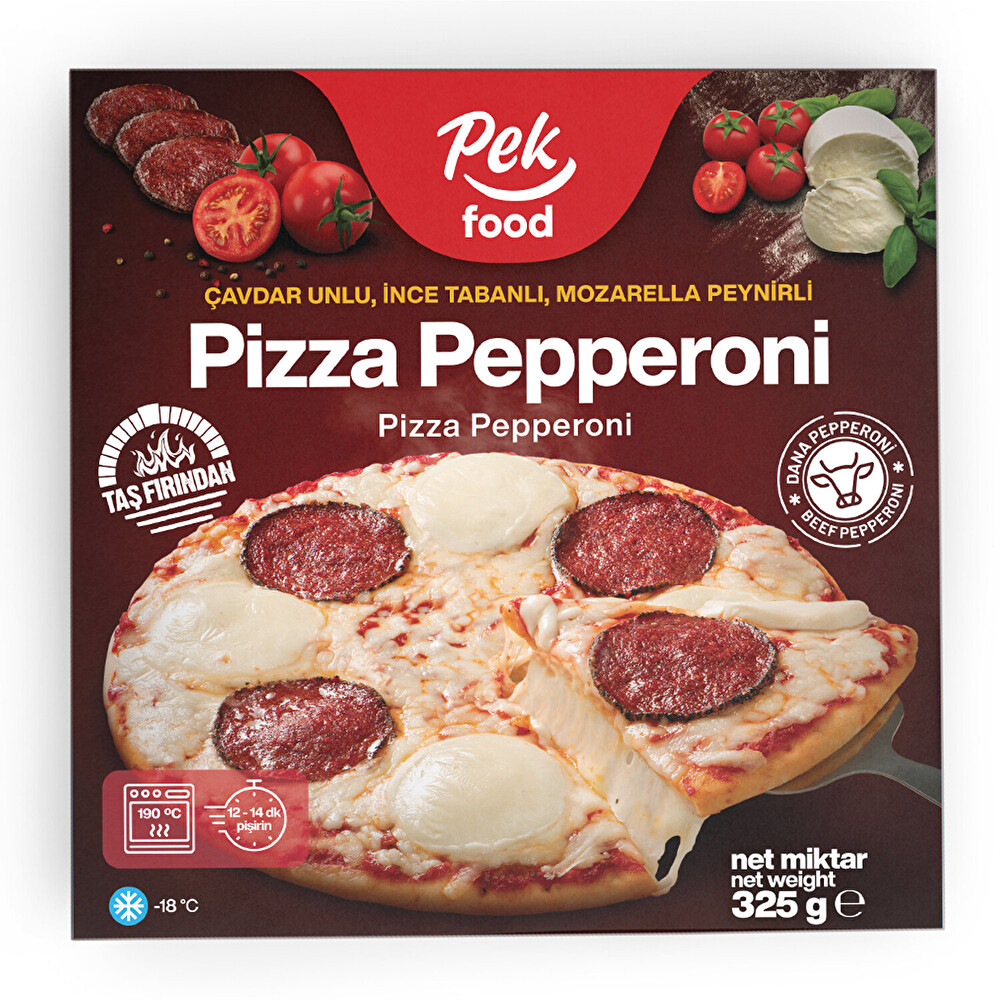 Pek Food Pizza Pepperoni 325 Gr Dondurulmuş Gıda Fiyatı