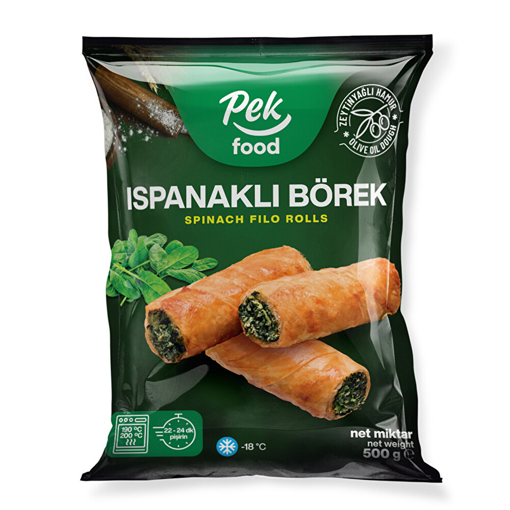 Pek Ispanaklı Rulo Börek 500 Gr Dondurulmuş Gıda Fiyatı