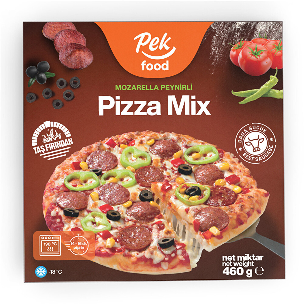 Pek Mix Pizza 460 G Dondurulmuş Gıda Fiyatı