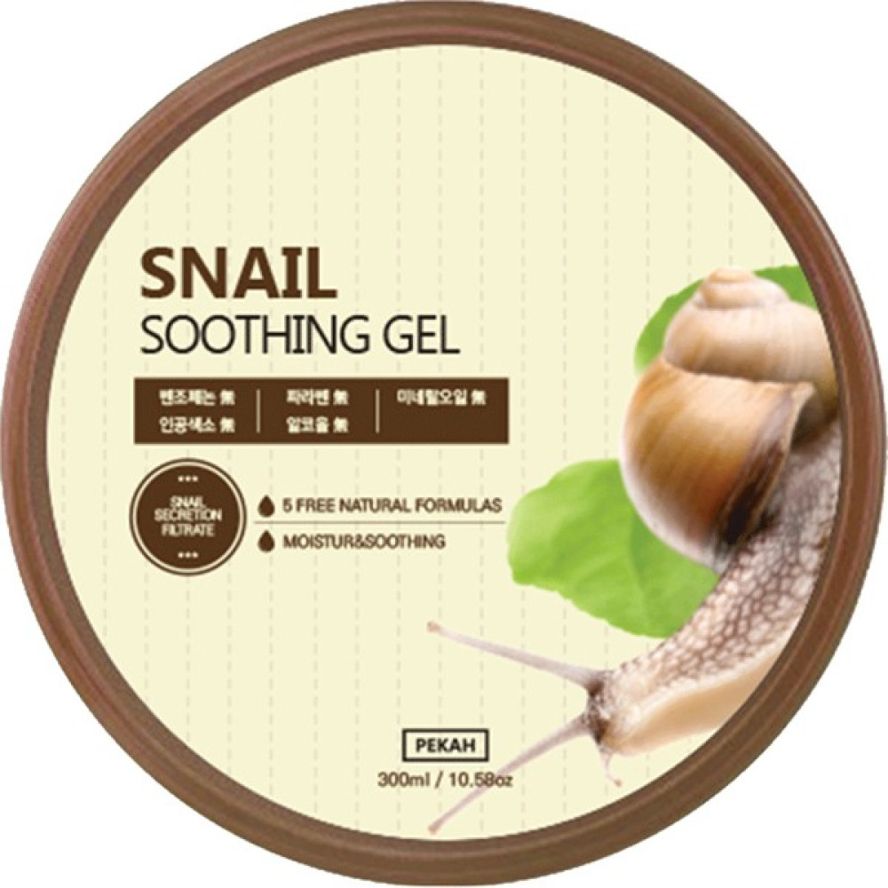 PEKAH Salyangoz Müsin İçeren Hassasiyet- Nemlendirici Jel 300ml Snail Soothing Gel Nemlendiriciler Fiyatı