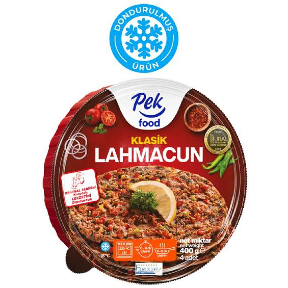 PekFood Lahmacun 400 gr Dondurulmuş Gıda Fiyatı
