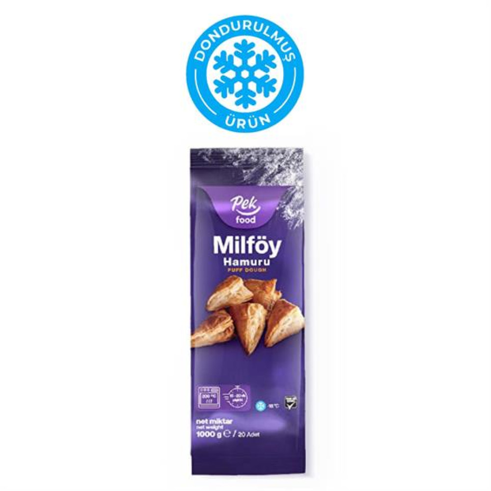 PekFood Milföy 1000 gr Dondurulmuş Gıda Fiyatı