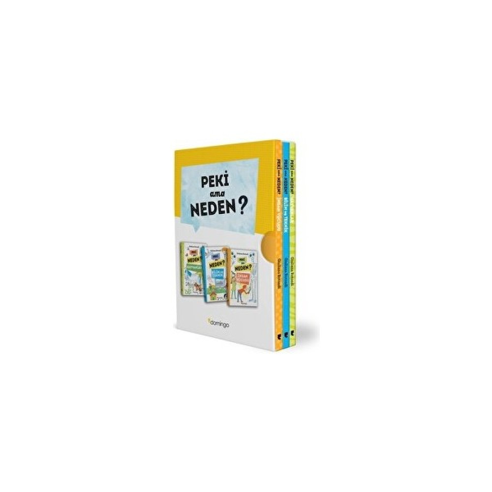 Peki Ama Neden Kutulu Set (3 Kitap) Bilim & Teknik Fiyatı