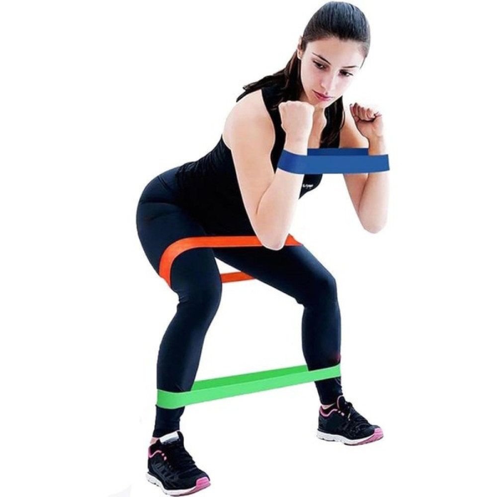Pekial 3 Farklı Dirençte Aerobik Bandı Hafif Orta Sert Pilates Squat Çalışma Lastiği Kondisyon Aletleri Fiyatı