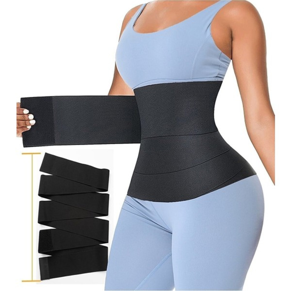 Pekial Waist Trainer Tummy Wrap Inceltici Zayiflatici Bele Dolamalı Kum Saati Görünümü 4m Sarmal Bel Korsesi Fitness Kondisyon Aksesuarları Fiyatı