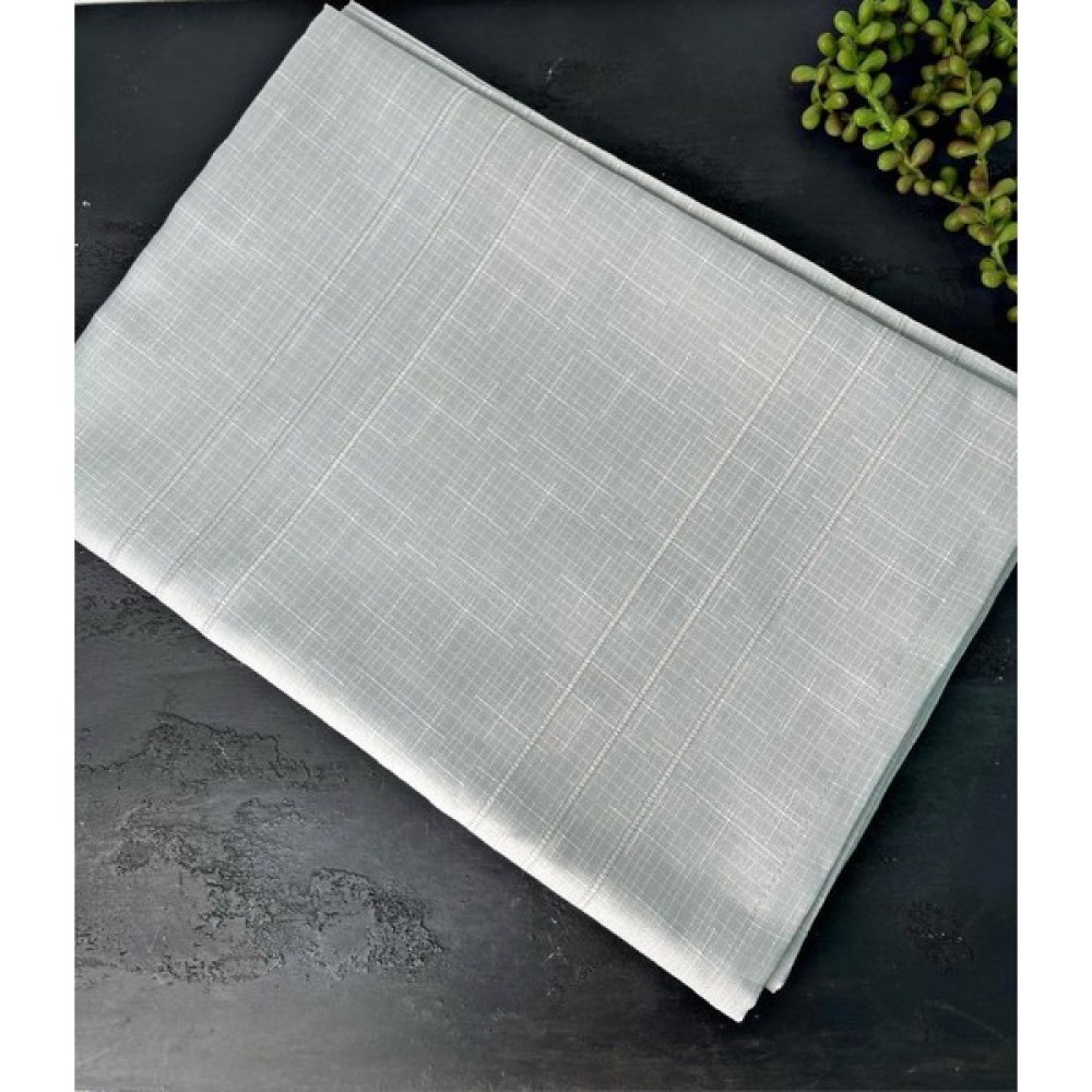 Pekibu Peki Bu Şeritli Masa Örtüsü Gri 160X220 cm - 160 x 220 cm Masa Örtüsü Fiyatı