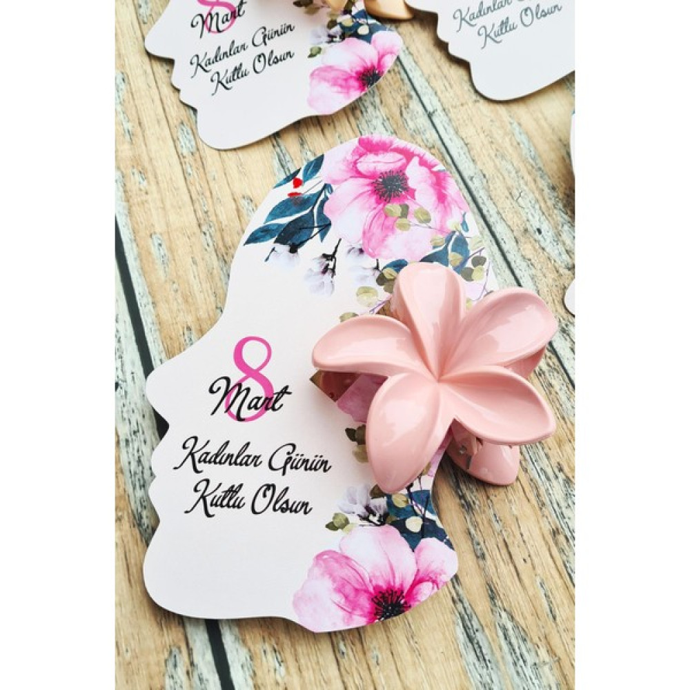Pekshop 8 Mart Hediyesi Lotus Toka Kadınlar Günü Kartlı Hediyelik 6 Lı Hediyelik Eşya Fiyatı