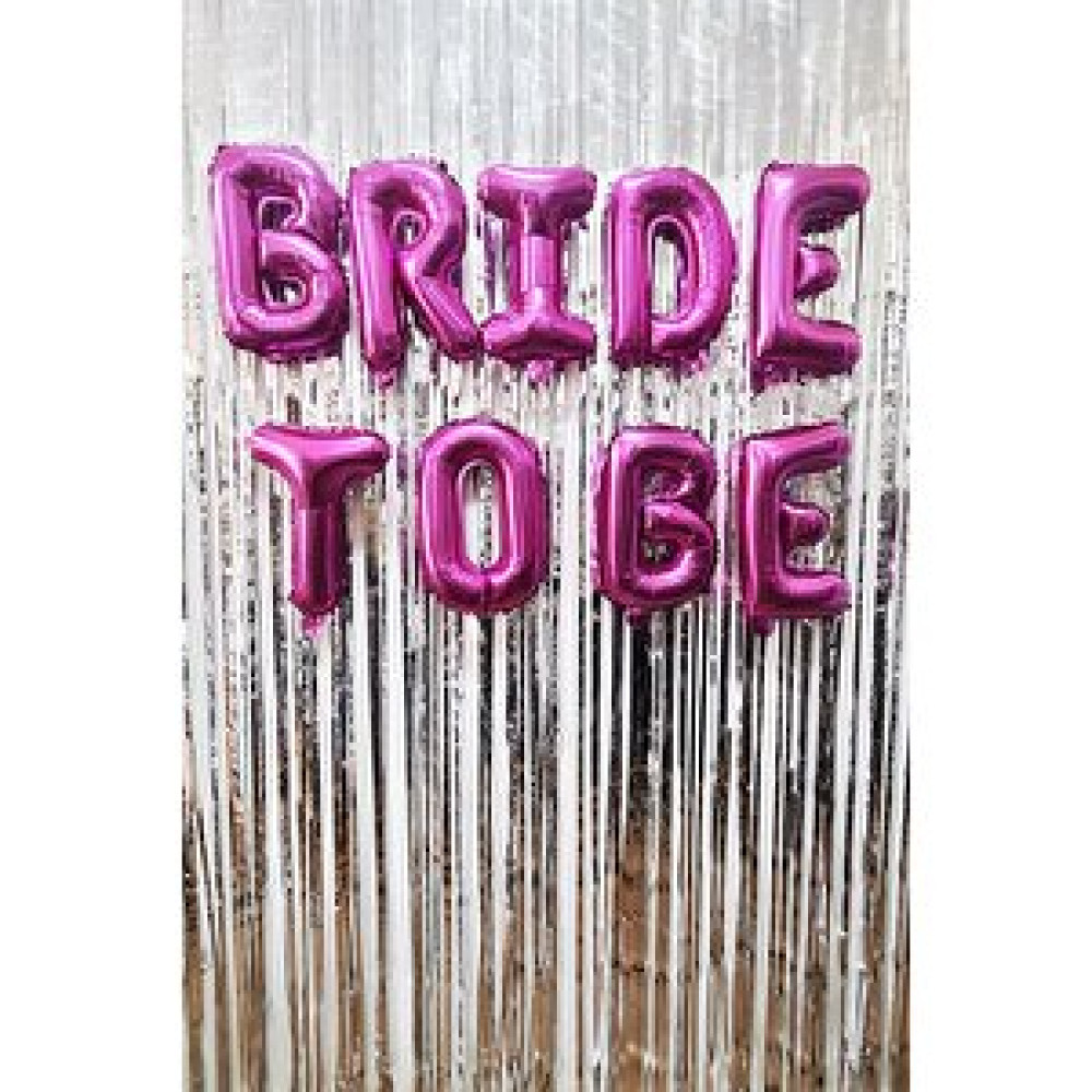 Pekshop Bride To Be Balon Seti Fuşya Bride To Be Bekarlığa Veda Balonları Yılbaşı Fiyatı
