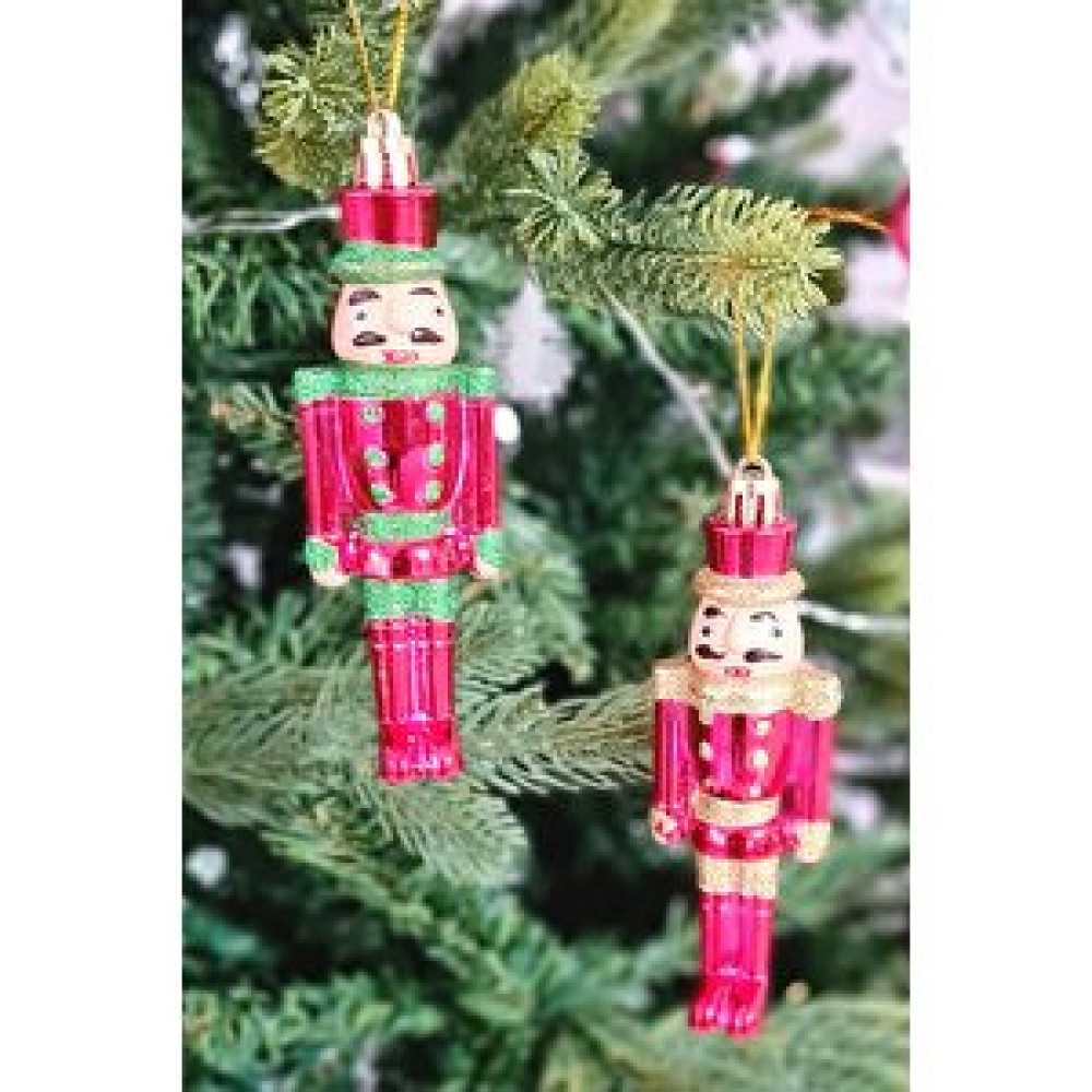Pekshop Fındıkkıran Yılbaşı Ağaç Süsü 2li - Kurşun Asker Nutcracker Lüks Yılbaşı Ağaç Süsü Yaş Günü & Parti Fiyatı