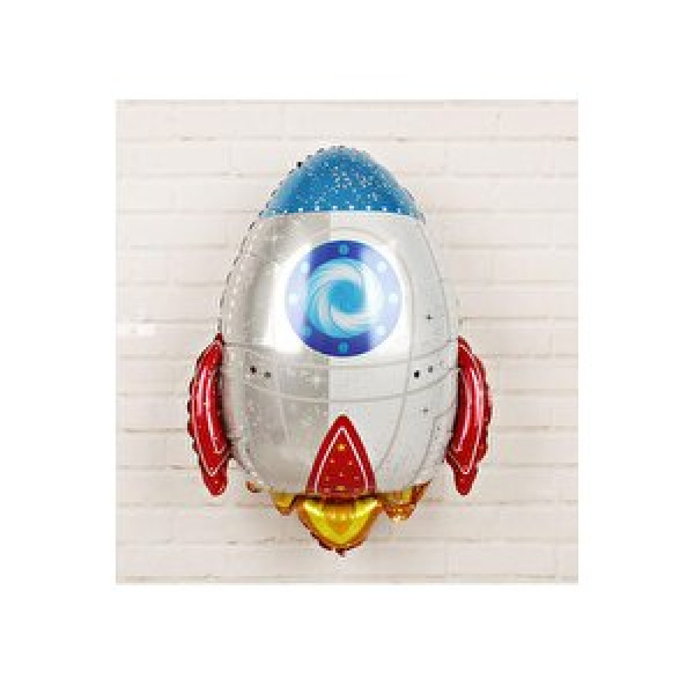 Pekshop Roket Şeklinde Folyo Balon Astronot Uzay Konsept Doğum Günü Balonu Yılbaşı Fiyatı
