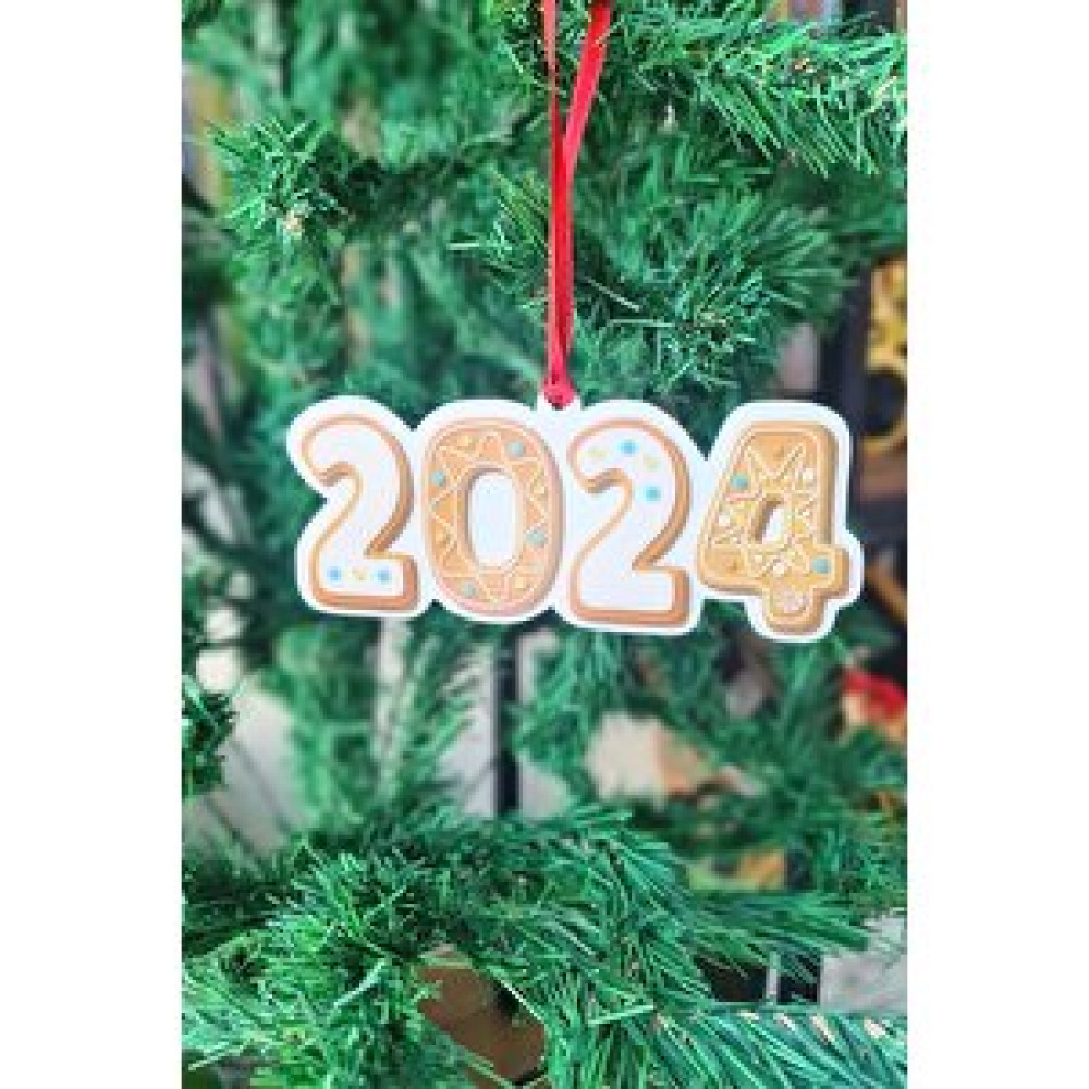 Pekshop Yılbaşı Ağacı Süsü Kurabiye 2024 Yazılı Yaş Günü & Parti Fiyatı