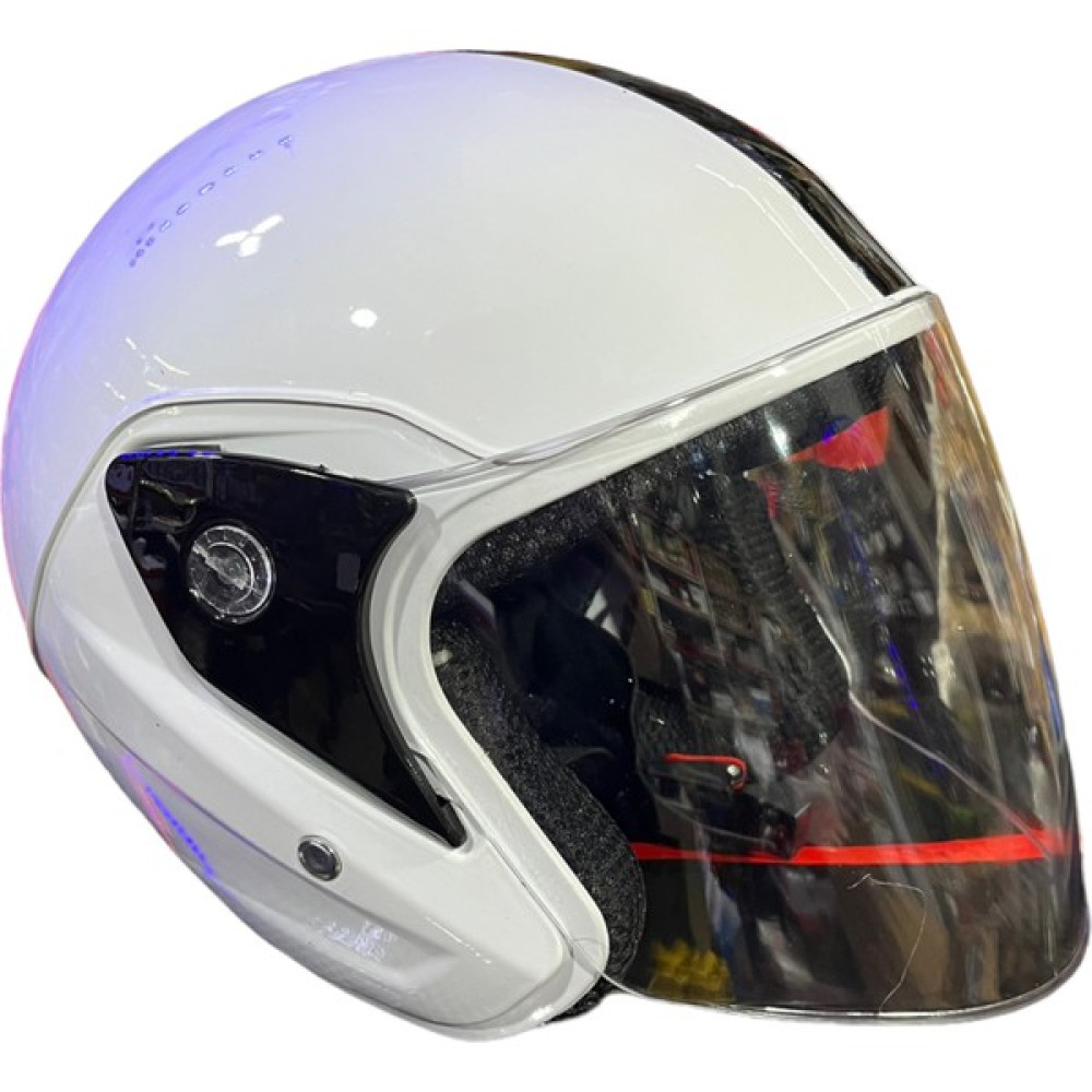 Pektas Ucuz Kask - Beyaz Motorsiklet Kaskları Fiyatı