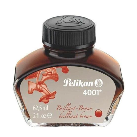 Pelikan 4001 62.5 ml Kahverengi Şişe Dolma Kalem Mürekkep Kalem Kartuşu & Mürekkebi Fiyatı