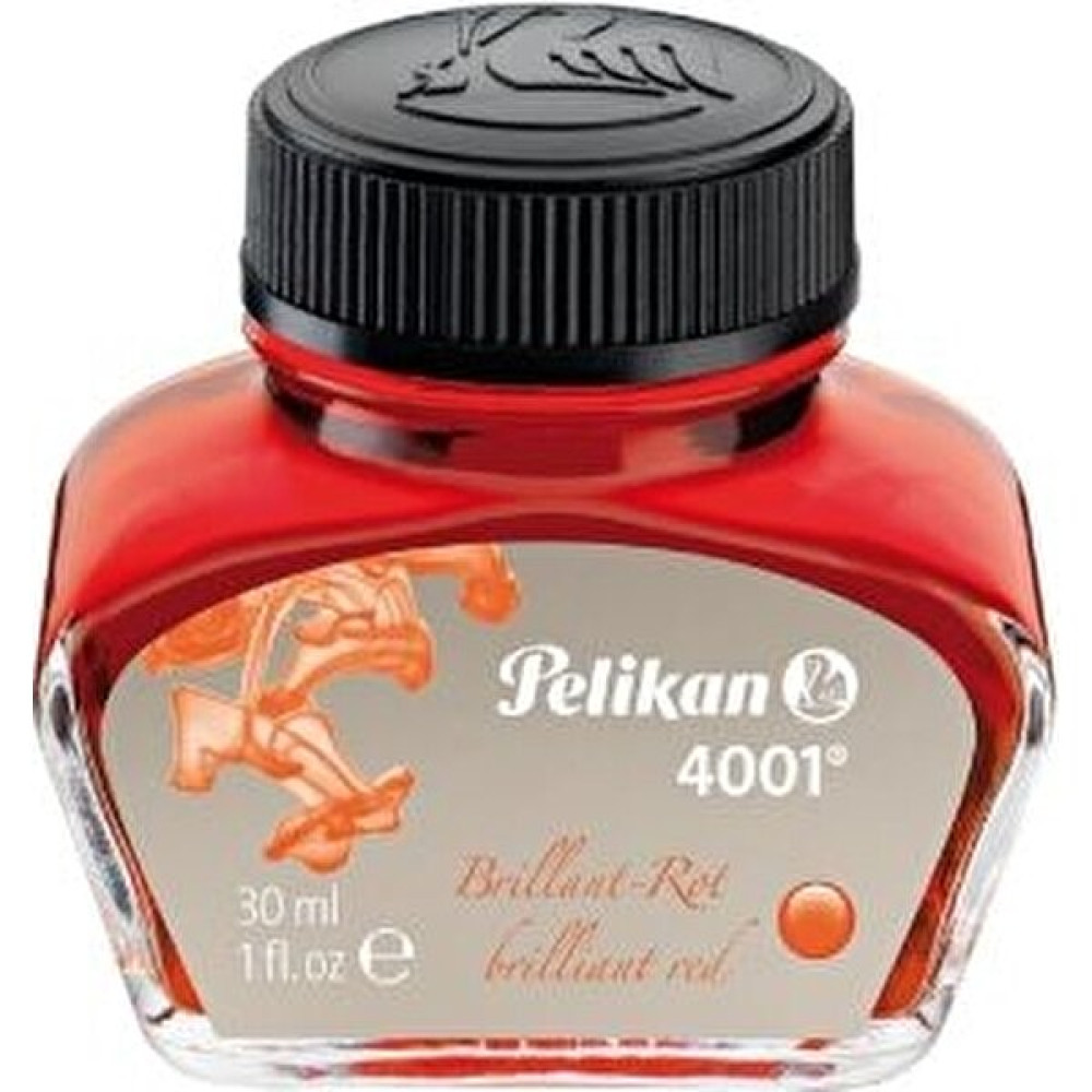 Pelikan 4001 Dolma Kalem Şişe Mürekkep Kırmızı 30ml Kalem Kartuşu & Mürekkebi Fiyatı