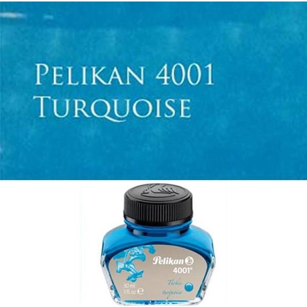 Pelikan 4001 Dolmakalem Mürekkebi 30 Ml. Turkuaz Kalem & Yazı Gereçleri Fiyatı