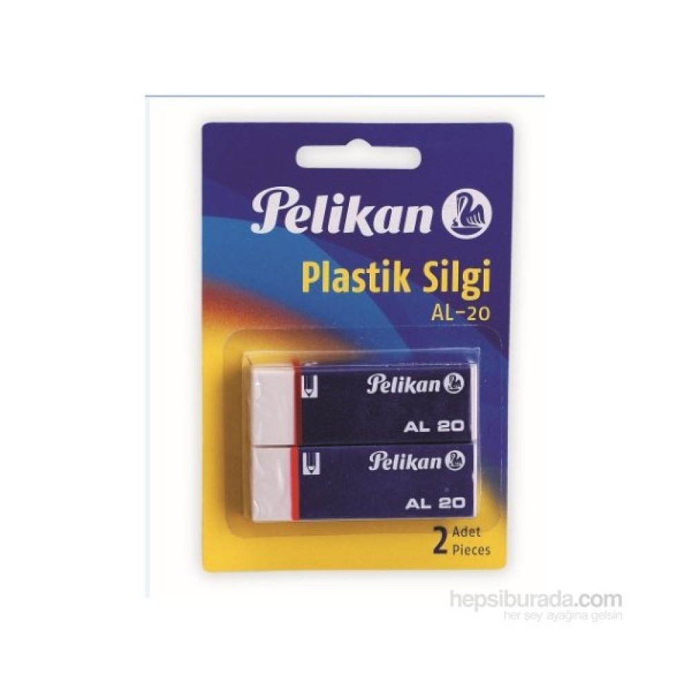 Pelikan Al-20 Plastik Silgi 2'Li Blıster Silgi Fiyatı