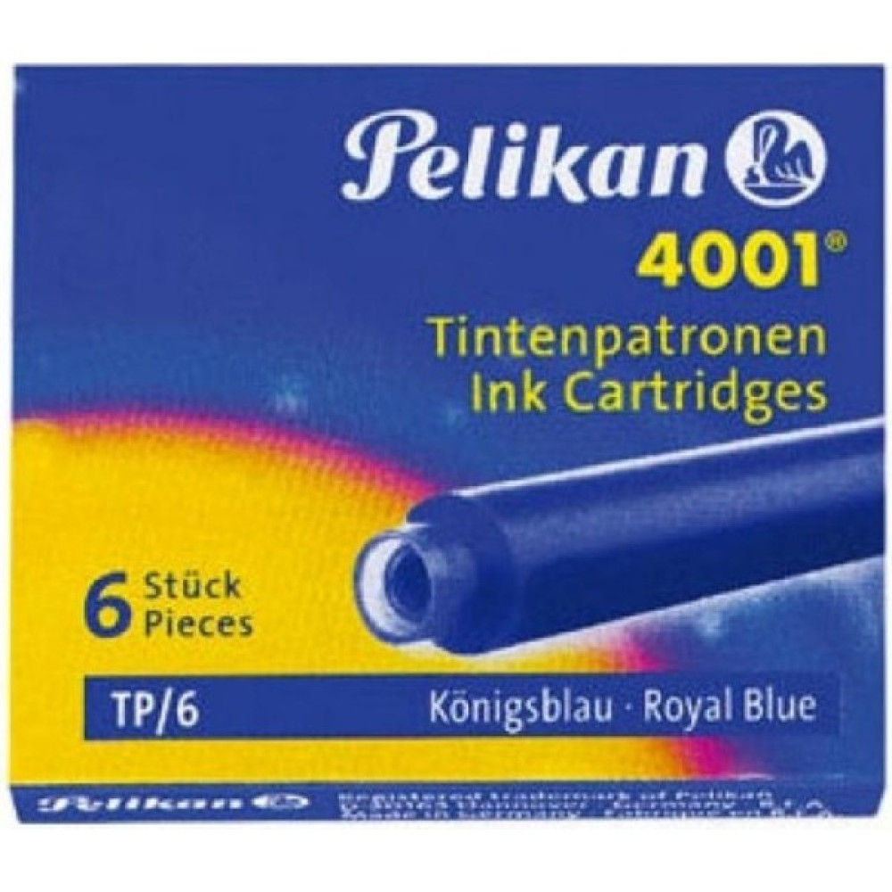 Pelikan Dolmakalem Kartuşu 4001 Küçük Mavi 6lı Kalem Kartuşu & Mürekkebi Fiyatı