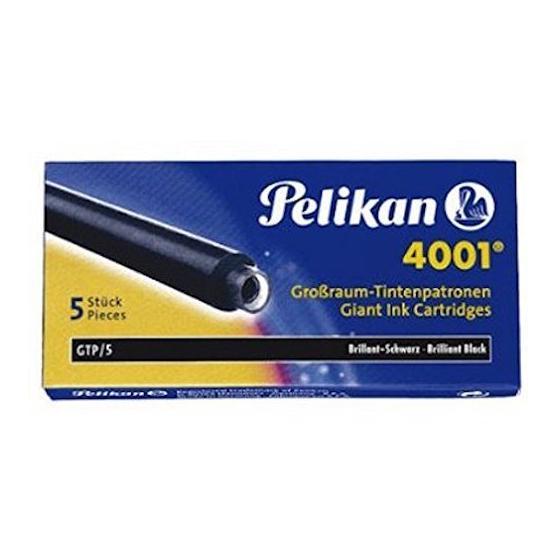 Pelikan GTP5 Siyah Uzun Dolma Kalem Kartuşu
