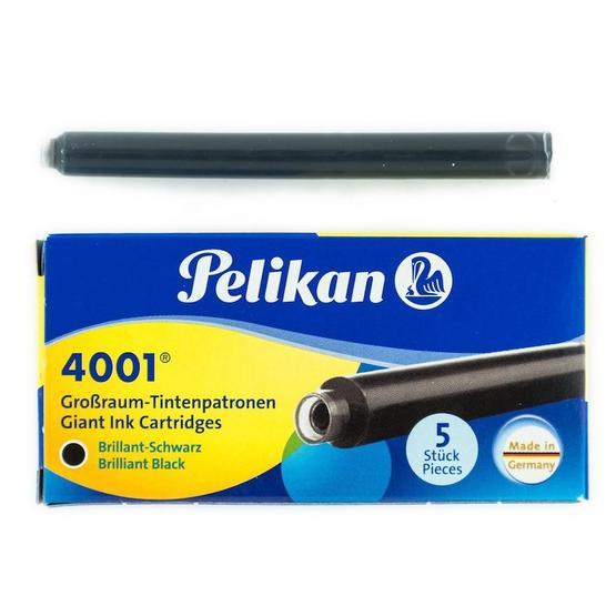 Pelikan GTP5 Siyah Uzun Dolma Kalem Kartuşu
