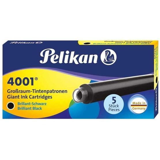 Pelikan GTP5 Siyah Uzun Dolma Kalem Kartuşu
