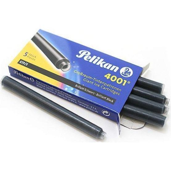 Pelikan GTP5 Siyah Uzun Dolma Kalem Kartuşu