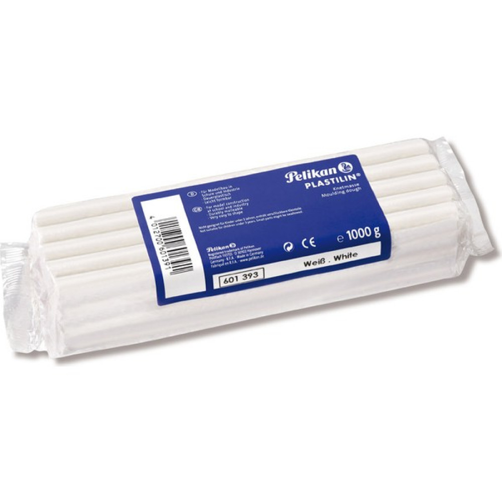 Pelikan Plastilin Kil Hamur Kalıplama Beyaz (Paket - 1Kg) Yardımcı Malzeme Fiyatı