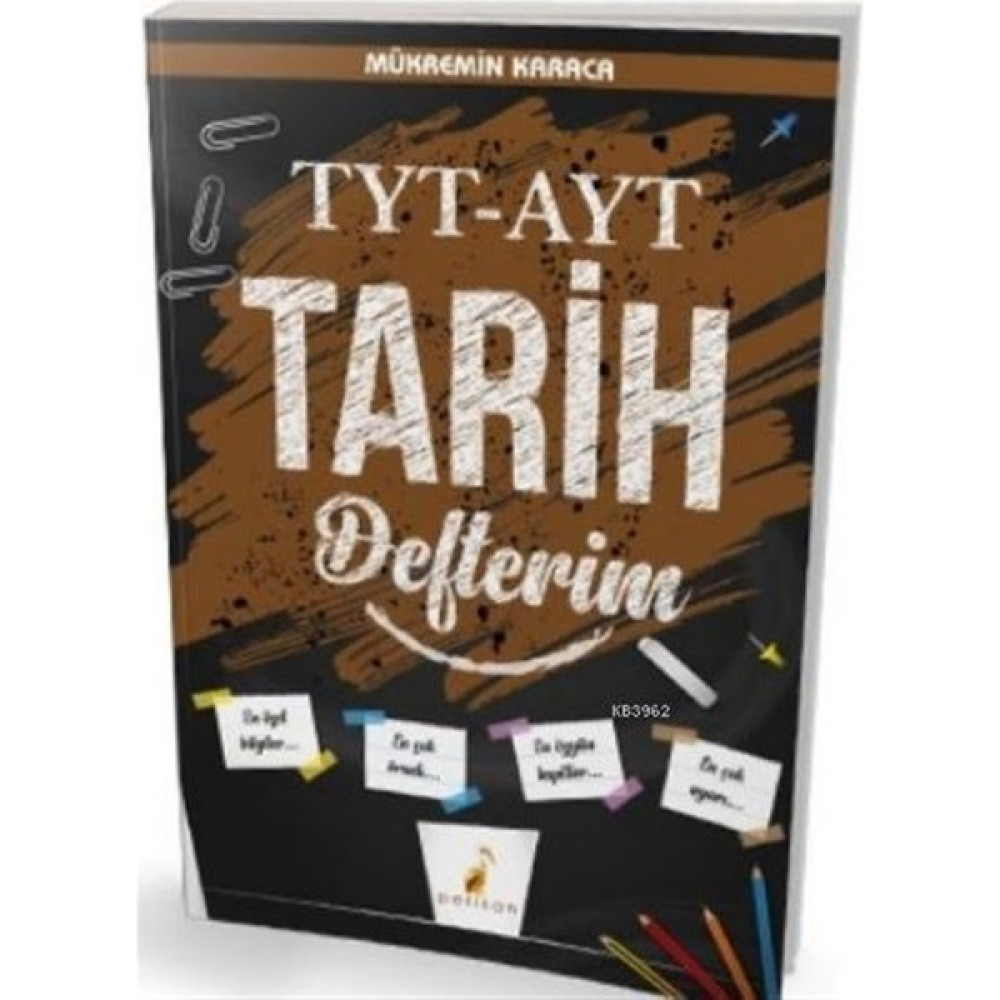 Pelikan Tıp Teknik Yayıncılık 2021 TYT-AYT Tarih Defterim Ders Sınav Kitapları Fiyatı