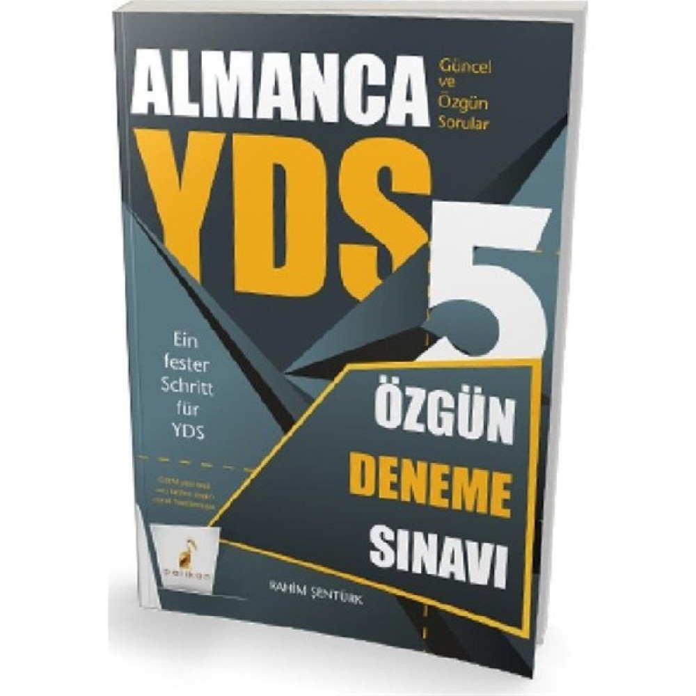 Pelikan Tıp Teknik Yayıncılık YDS Almanca Özgün 5 Deneme Sınavı YDS Fiyatı