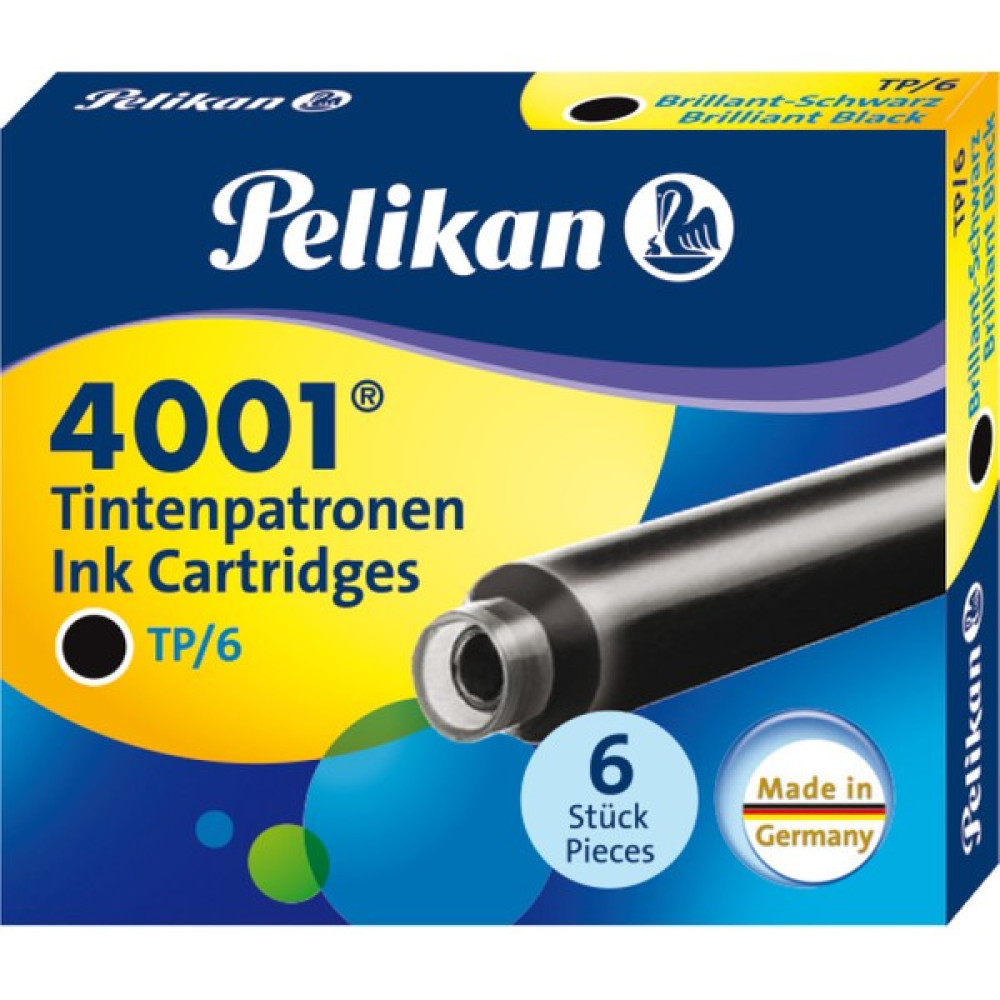 Pelikan Tp6x Dolma Kalem Kartuşu Siyah Dolma Kalem Fiyatı
