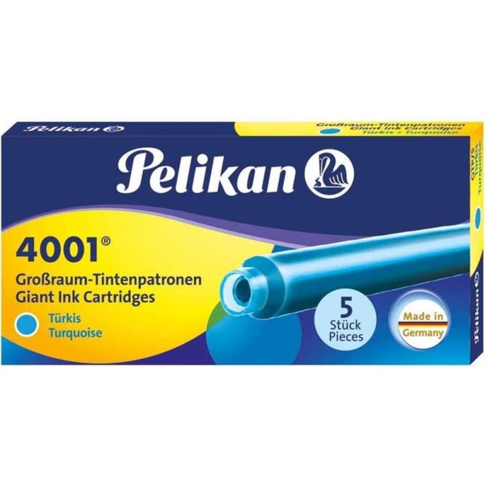 Pelikan Turkuaz Dolmakalem Kartuşu Uzun Dolma Kalem Fiyatı