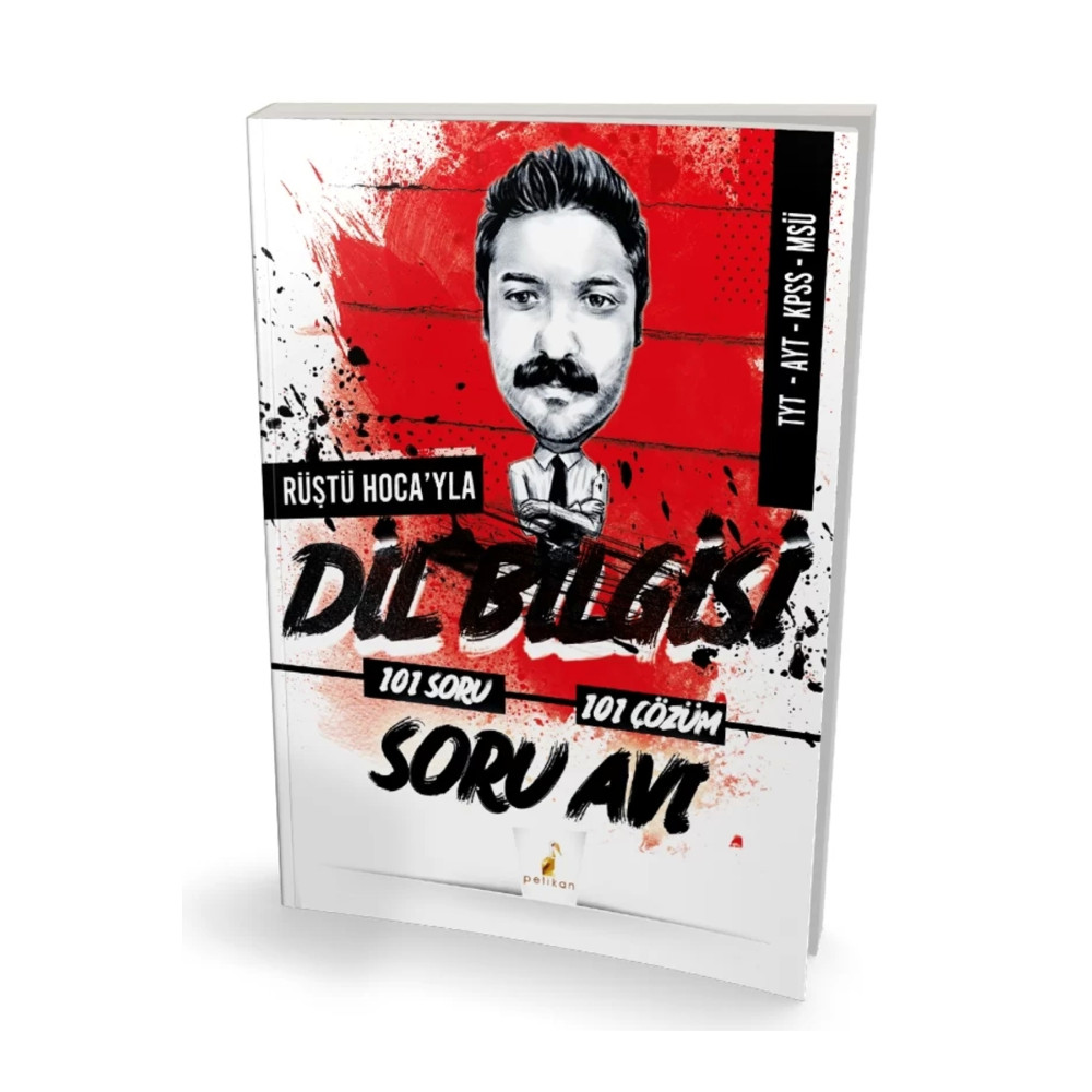 Pelikan Yayınları Rüştü Hocayla Dil Bilgisi Soru Avı 101 Soru 101 Çözüm Ders Sınav Kitapları Fiyatı