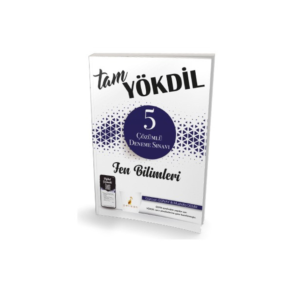 Pelikan Yayınları Tam Yökdil Fen Bilimleri Dijital Çözümlü 5 Deneme Sınavı YDS Fiyatı