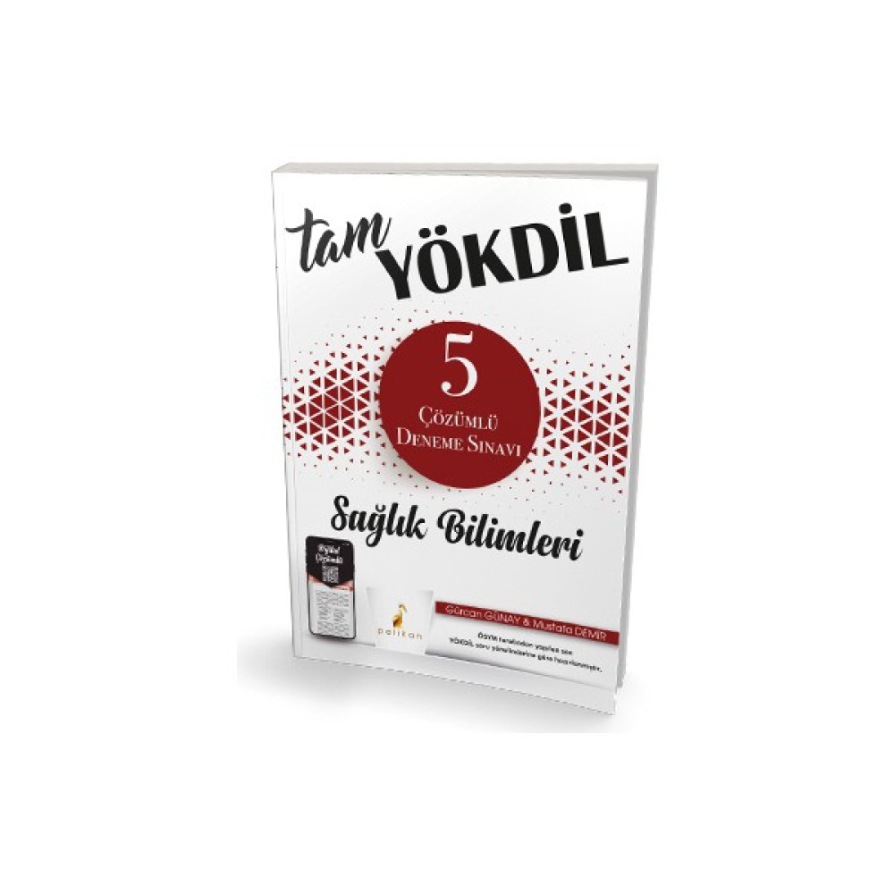 Pelikan Yayınları Tam Yökdil Sağlık Bilimleri Dijital Çözümlü 5 Deneme Sınavı YDS Fiyatı