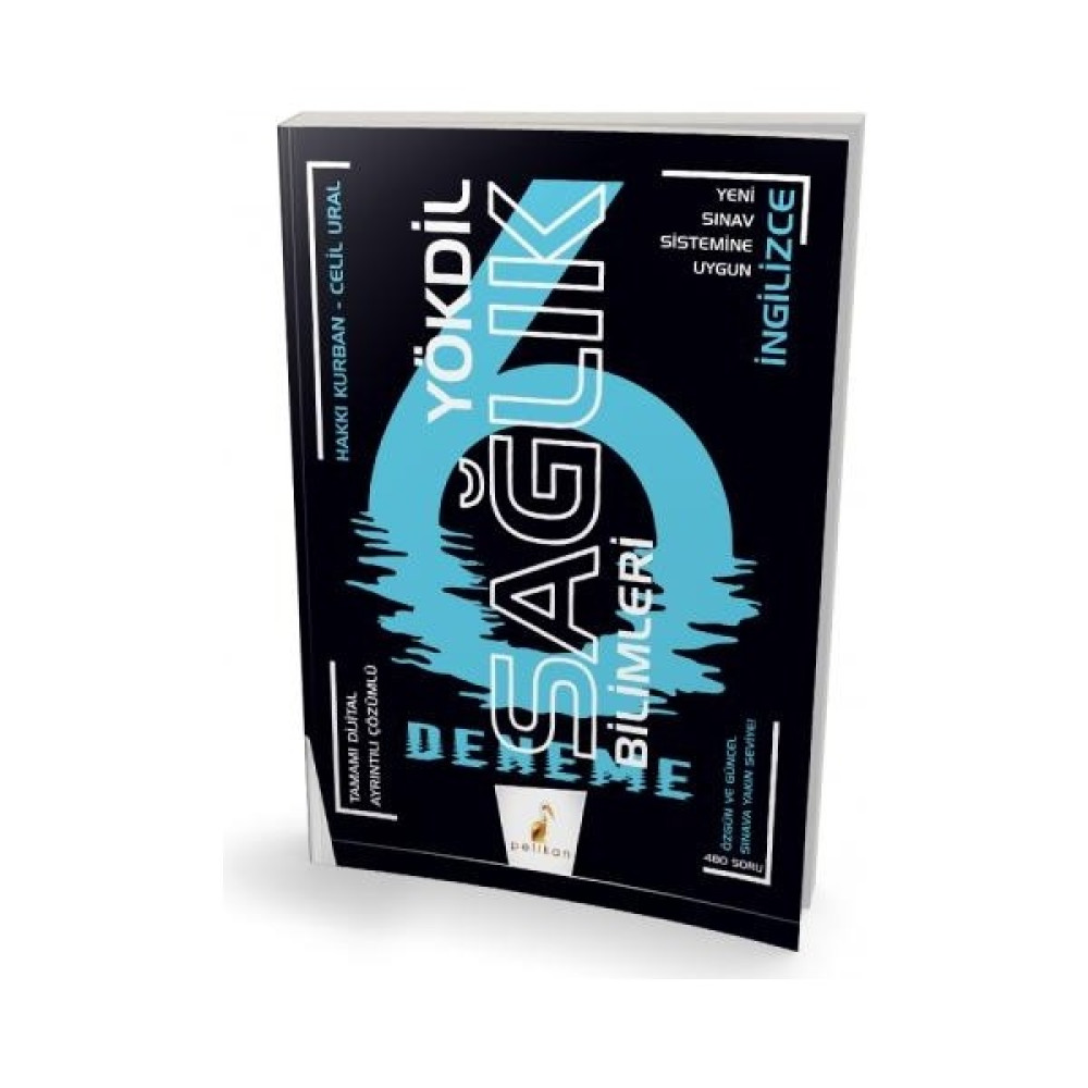 Pelikan Yayınları Yökdil Sağlık Bilimleri Dijital Çözümlü 6 Deneme Sınavı YDS Fiyatı